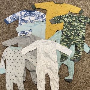 6-9 month pajama bundle (8 total)